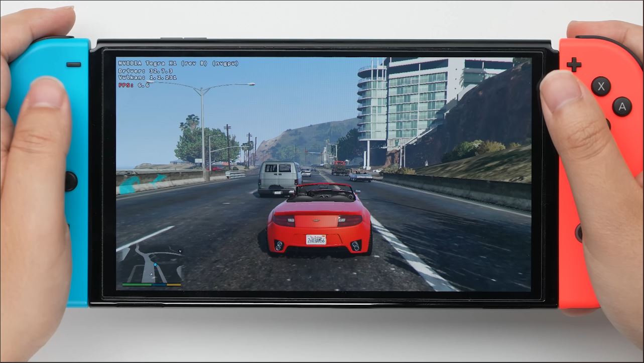 Someone Got GTA 5 Running On Nintendo Switch - Blog - News